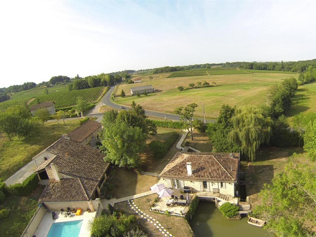 Moulin Notre Dame Hotel Saint-Genes-de-Castillon Exterior photo